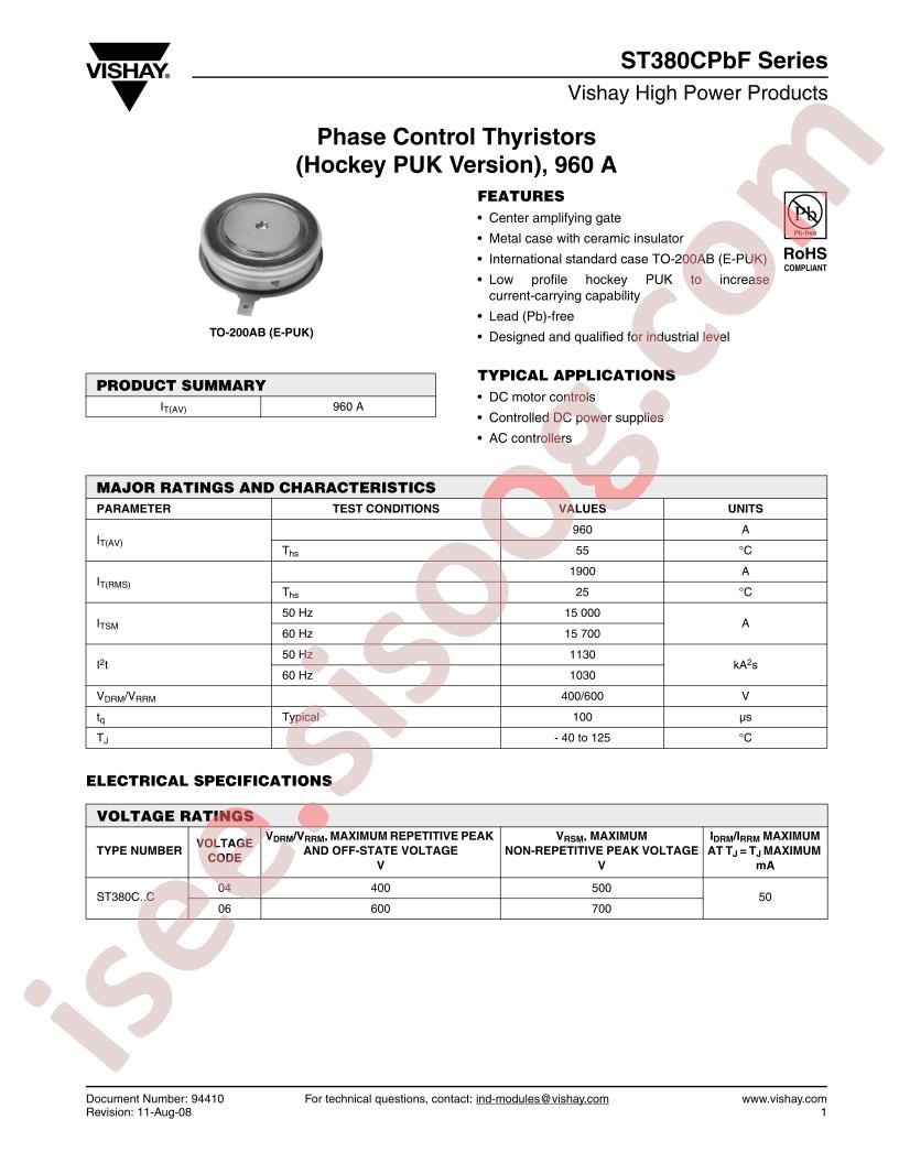 VS-ST380C06C0