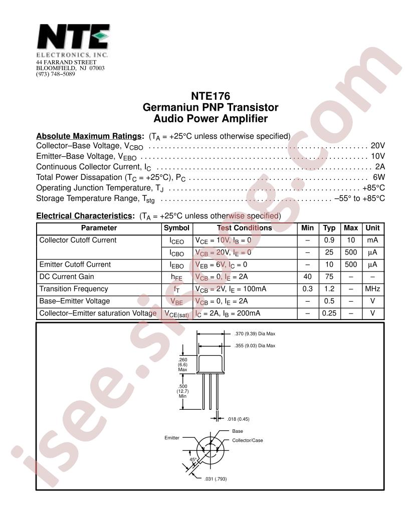 NTE176