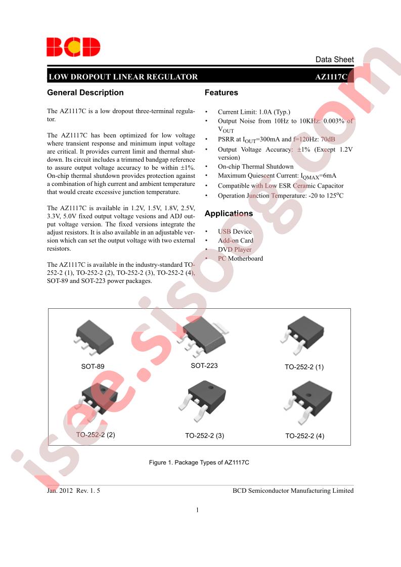 AZ1117CD-1.5G1