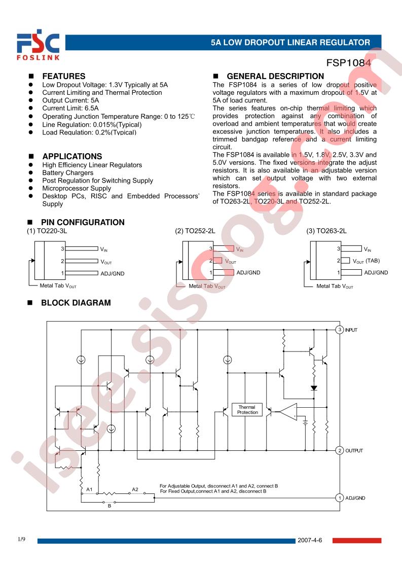FSP1084K50A