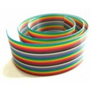 کابل فلت رنگی 50 رشته