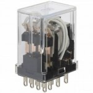 رله 12 ولت 4 کنتاکت پایه لحیمی HC4-DC12V