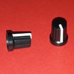 سر ولوم لبه دار سفید مشکی ساده