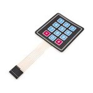 صفحه کلید ماتریسی 3x4 (کی‌پد فلت)