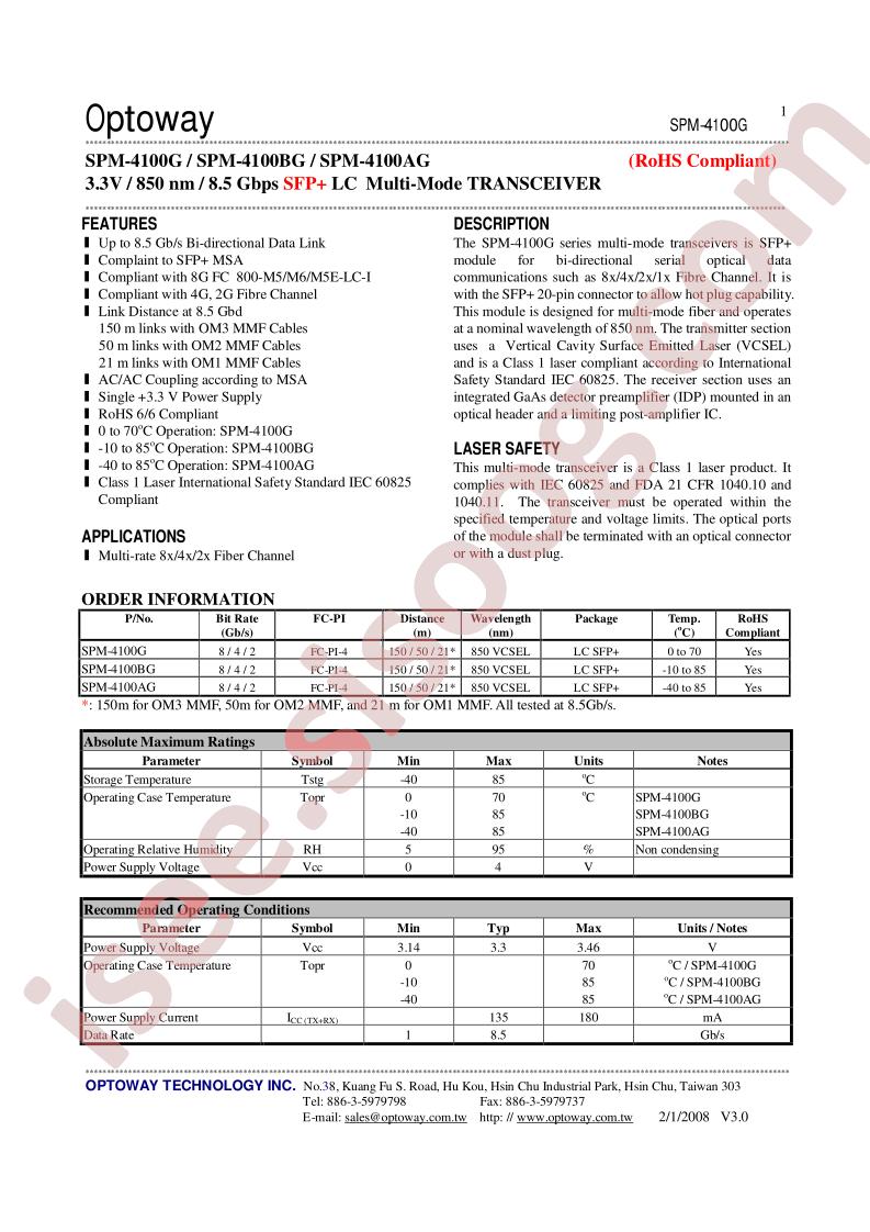 SPM-4100G