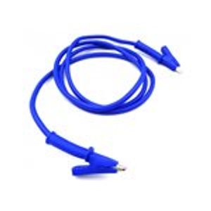 سیم دو سر سوسماری آبی یک متری