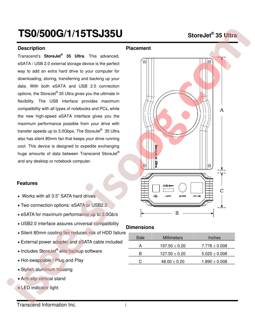 TS500GSJ35U