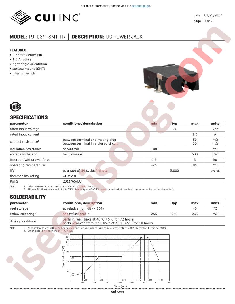 PJ-034-SMT-TR