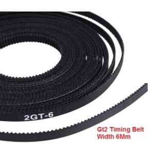 تسمه GT2-6 نخ استیل عرض 6 میلیمتر Steel Wire