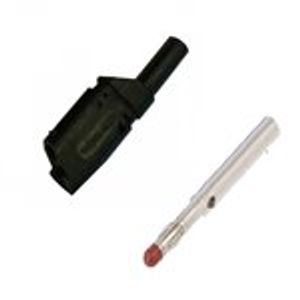 فیش موزی نری روکش دار ولتاژ بالا(مشکی)