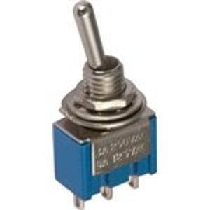 کلید کلنگی معمولی2 حالته 3 پین(آبی) MTS-102