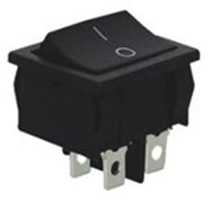 راکر2حالته مشکی4پین متوسط (6آمپر)