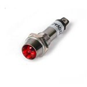 چراغ سیگنال قرمز XD8-1 220V (8mm)