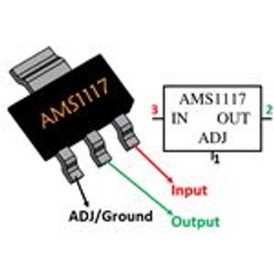 پک رگولاتور خطی AMS1117