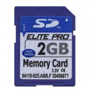 کارت حافظه 2 گیگا بایتی ELITE PRO SD CARD 2GB