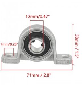 یاتاقان بلبرینگ KP001 ایستاده قطر 12mm