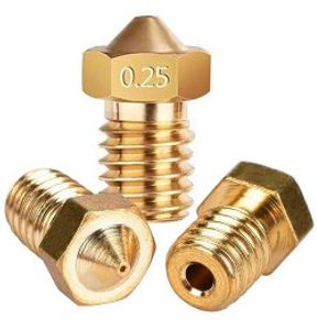 نازل هات اند برنجی 0.25mm پرینتر سه بعدی فیلامنت 1.75