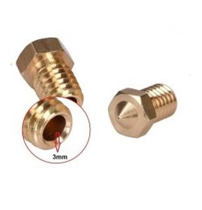 نازل هات اند برنجی 0.25mm پرینتر سه بعدی فیلامنت 3 میلیمتر