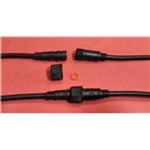 کانکتور بین راهی ضد آب 2 پین مشکی