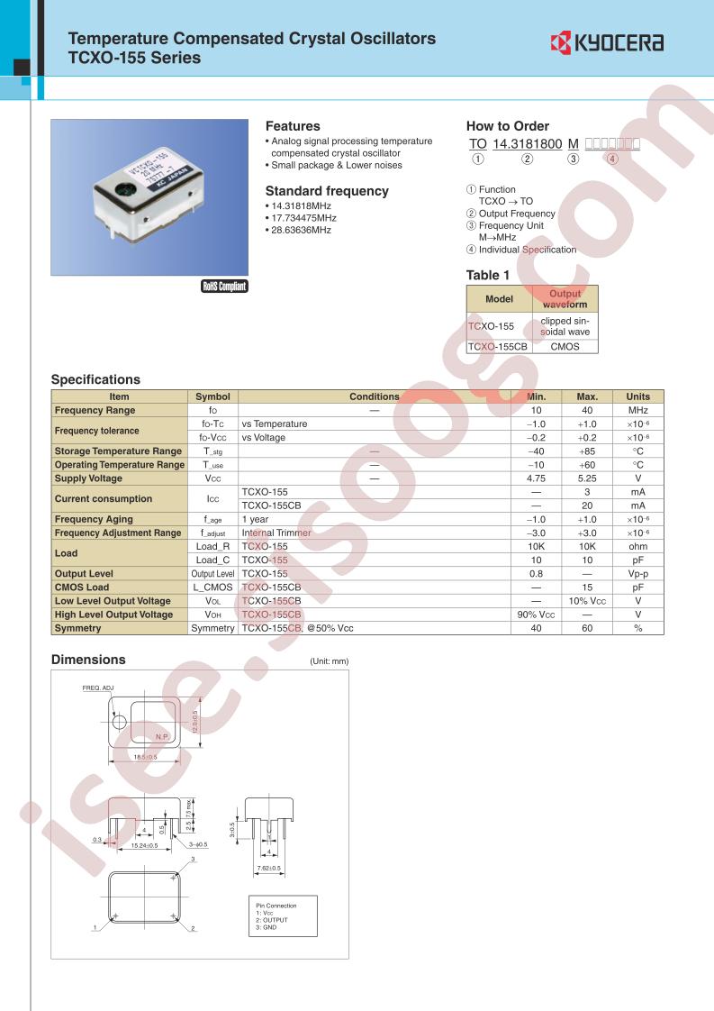 TCXO-155CB