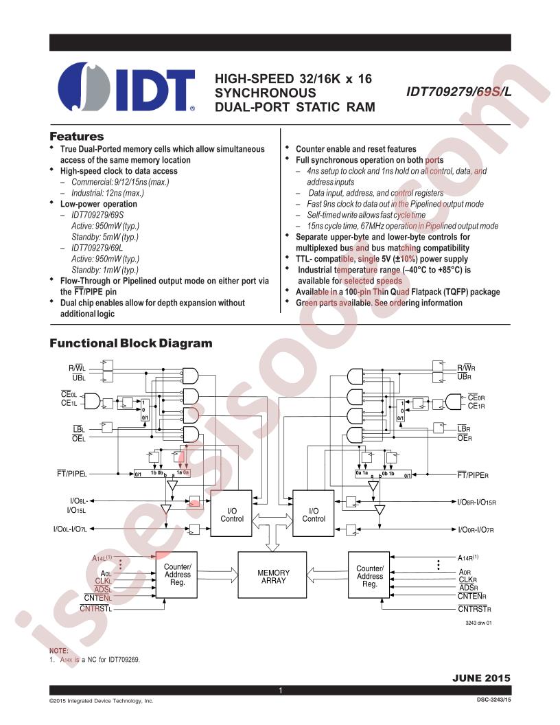 IDT709279L