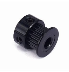 پولی 20 دندانه GT2 شفت 5 عرض 6mm مشکی (High Quality)