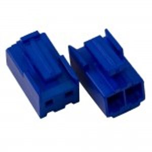 پاور قفل دار آبی2 پین(مادگی) (لاک پاور)