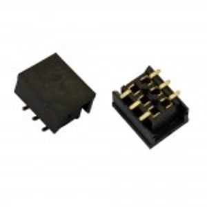Pin header-FEMale-smd-2x3