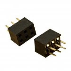 Pin header - feMale-2x3