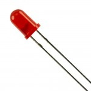 LED 5mm RED مات