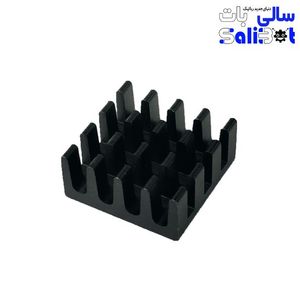 هیت سینک آلومینیومی 14x14x7 میلی متر بسته 2 عددی