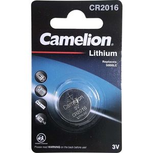 باتری سکه ای CR2016 لیتیوم 3 ولت camelion