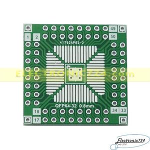 PCB QFP64 QFN64 0.5mm