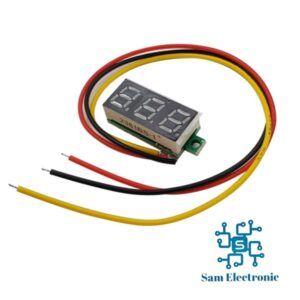 ماژول ولتمتر 3 دیجیت DC0-100V سایز 0.28 اینچ