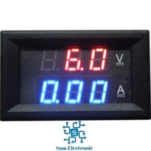 ولتمتر و آمپرمتر روپنلی قرمز