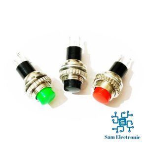 شستی فشاری گرد متوسط