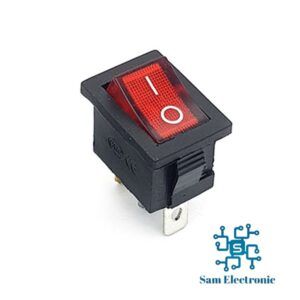 کلید راکر چراغدار 3پایه