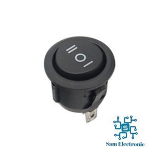 کلید راکر گرد 3 حالته