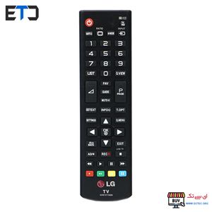 ریموت کنترل تلویزیون ال جی LG 680 کوتاه