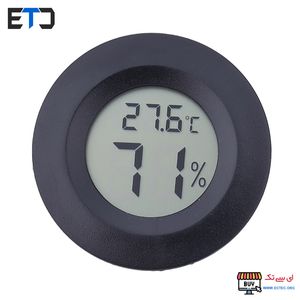 نمایشگر دما و رطوبت (هیگرومتر) پنلی گرد Humidity Temp HGM-SN110