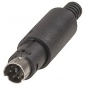 6Pin-M MINI DIN Plug / S-VHS
