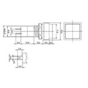 شستیON/OFF سفید مدل PBS-12A