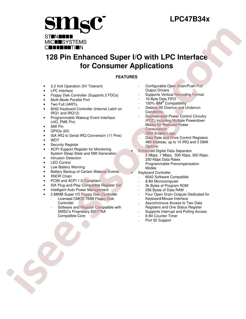 LPC47B34X