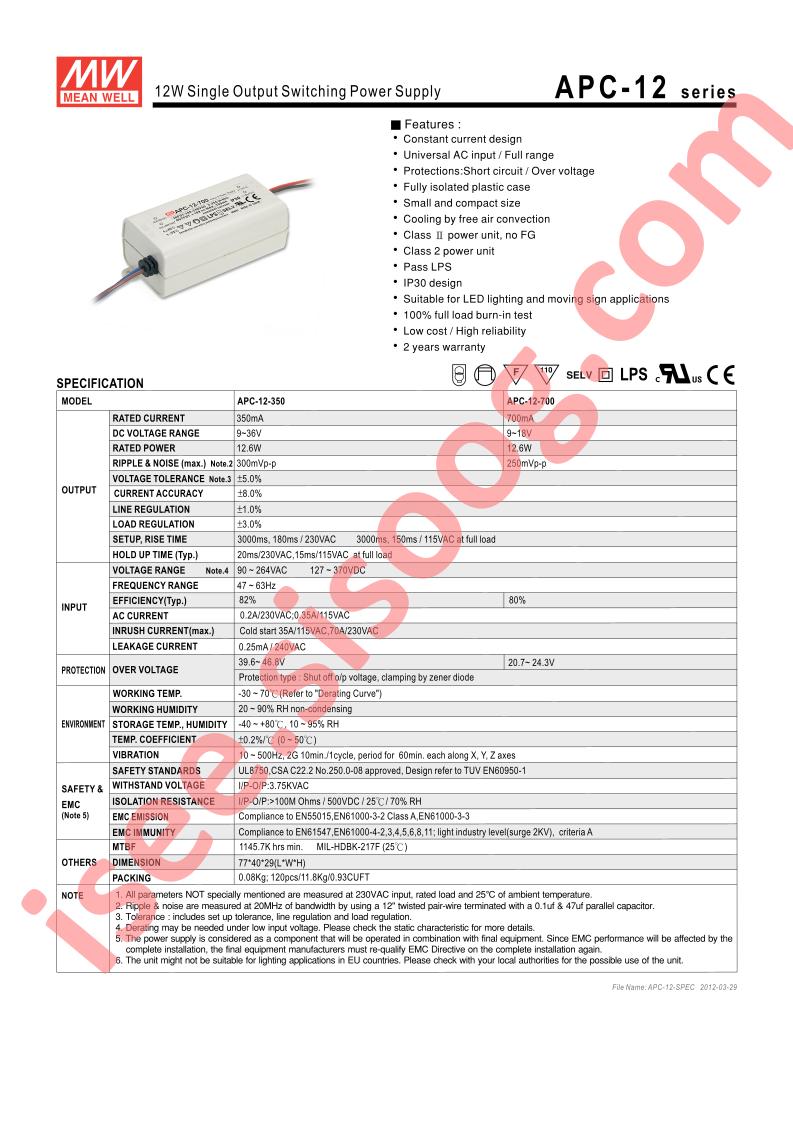 APC-12-350