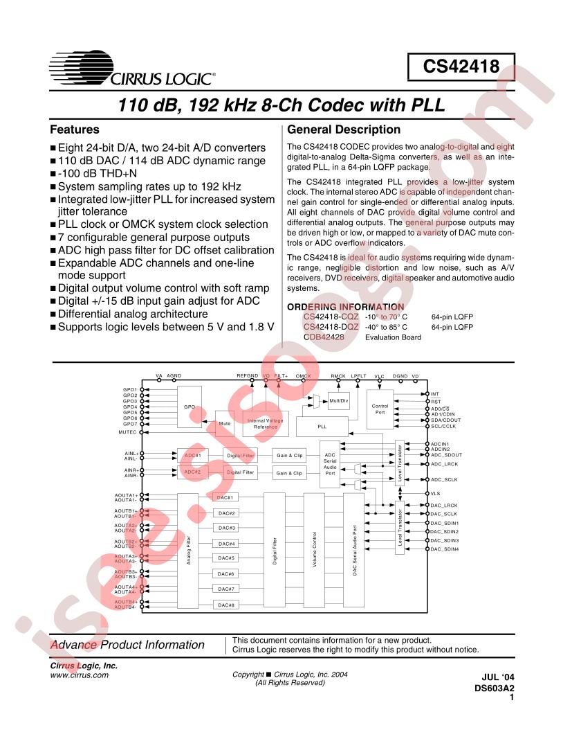 CS42418