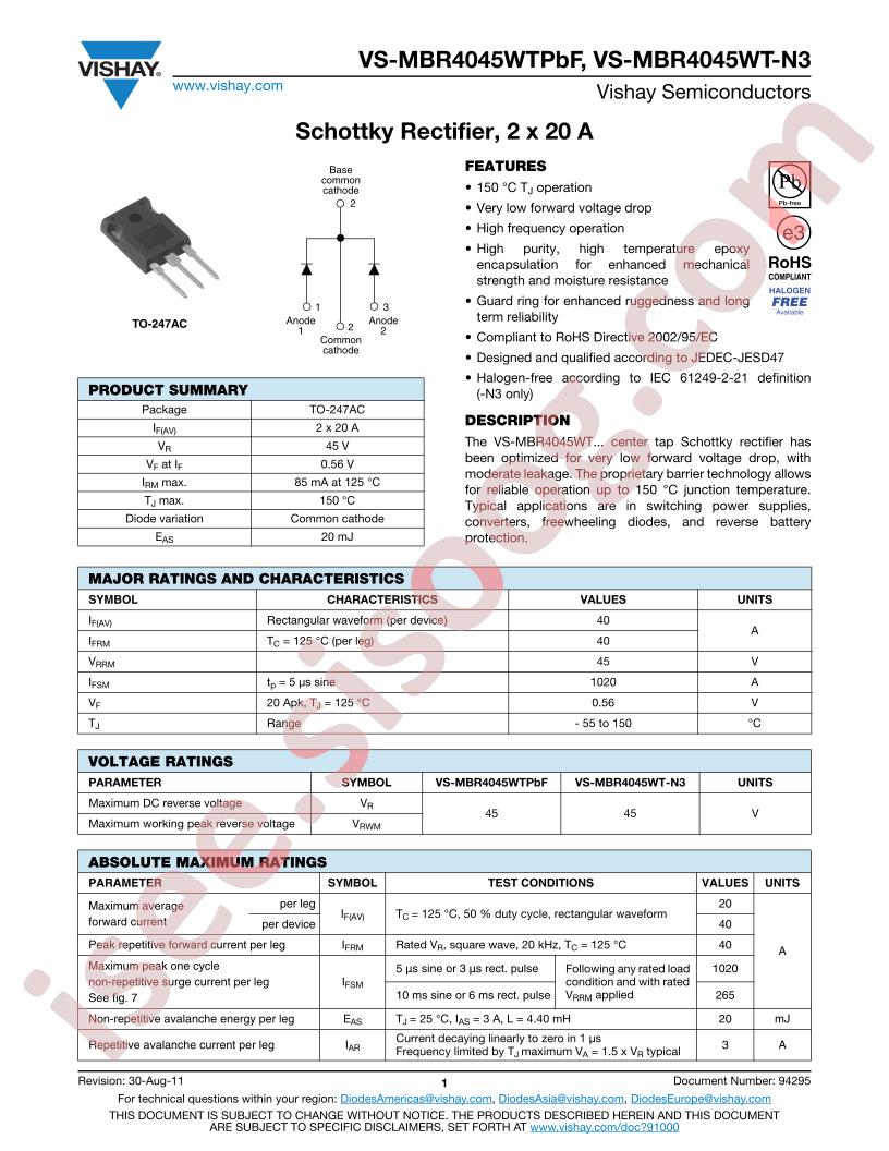 MBR4045WT-N3