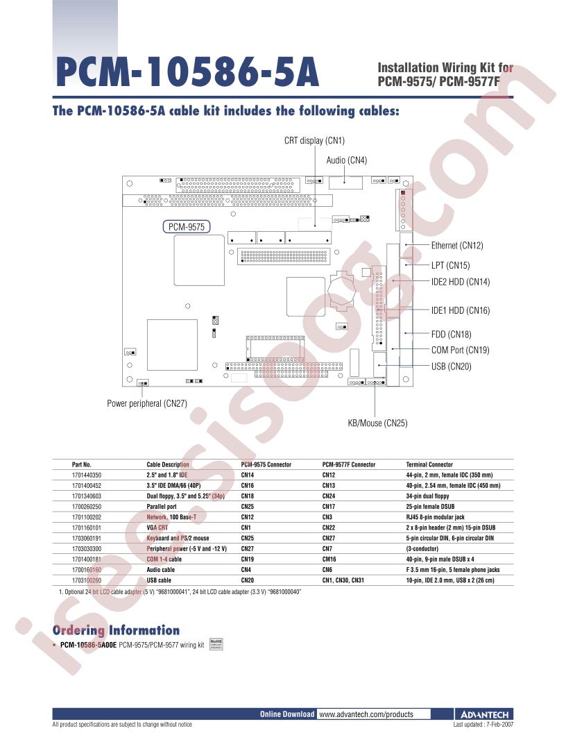 PCM-10586-5A00E