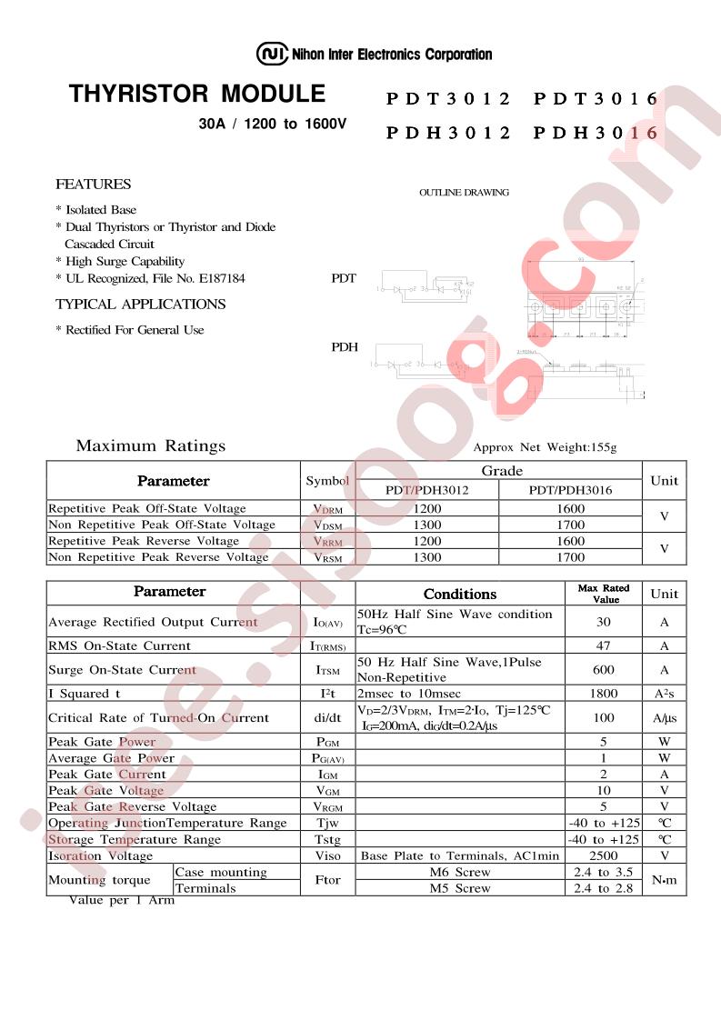 PDT3012