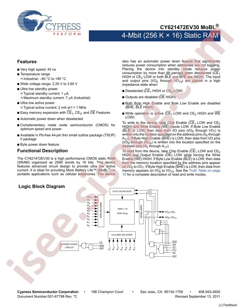 CY621472EV30