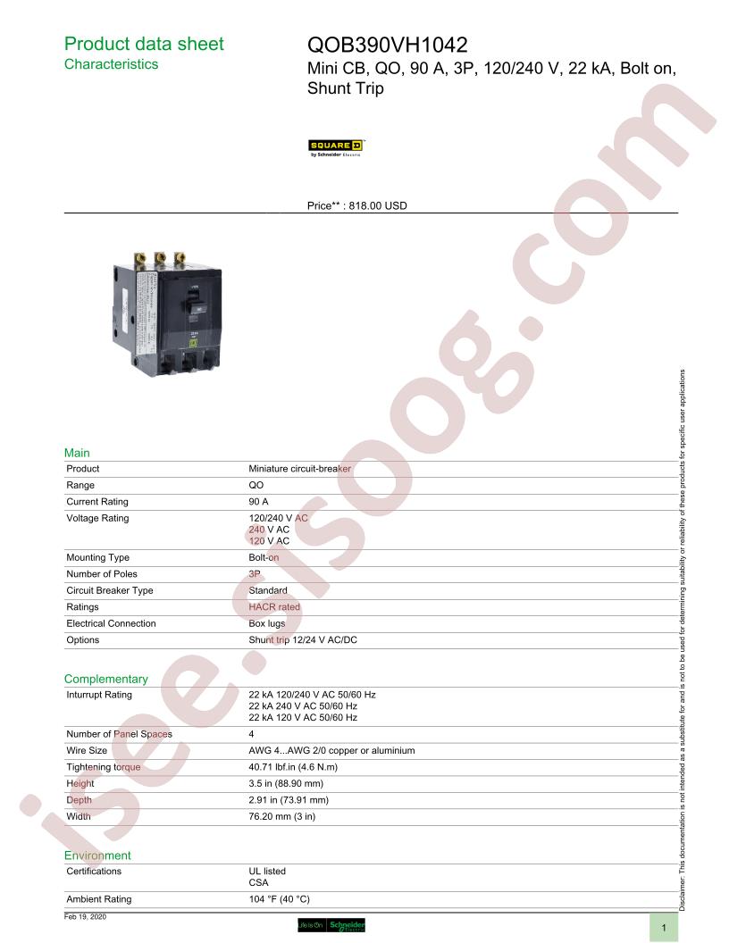 QOB390VH1042